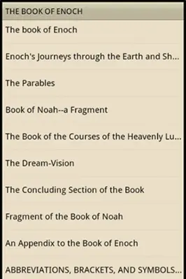 THE BOOK OF ENOCH android App screenshot 4